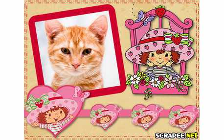 Moldura - Moranguinho