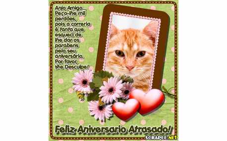 Moldura - Esqueci O Aniversario