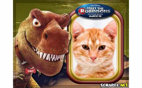 Moldura - Tiny Personagem Da Familia Do Futuro