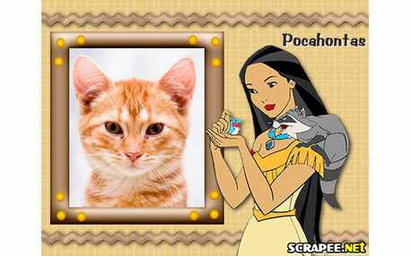 Moldura - Pocahontas