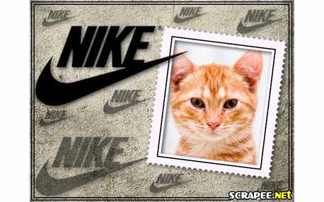 Moldura - Logo Da Nike