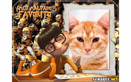 Moldura - Personagem Do Filme Meu Malvado Favorito