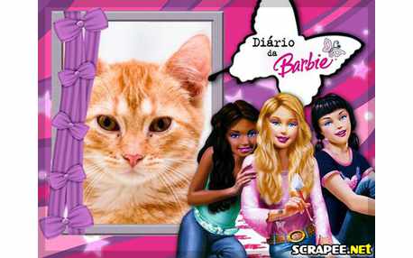 Moldura - Diario Da Barbie