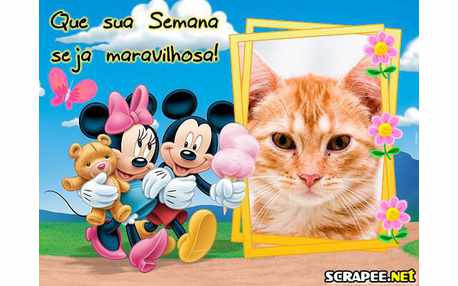 Moldura - Familia Disney