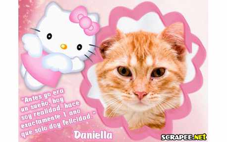 Moldura - Convite De 1 Ano Em Espanhol