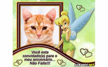 Moldura - Convite Da Sininho