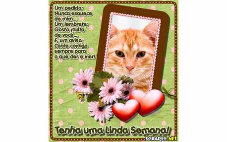 Moldura - Lindissima Semana