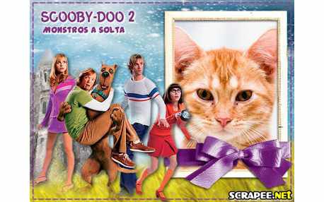 Moldura - Scooby Doo 2