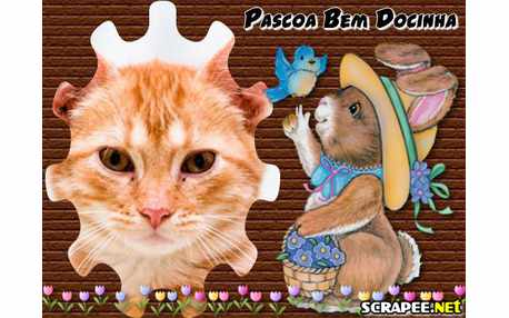 Moldura - Pascoa Docinha