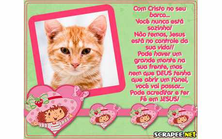 Moldura - Com Cristo No Seu Barco