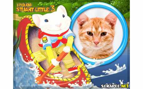 Moldura - Pequeno Stuart Little 3