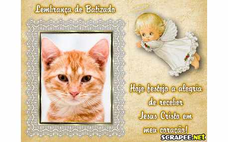 Moldura - Lembranca De Batizado