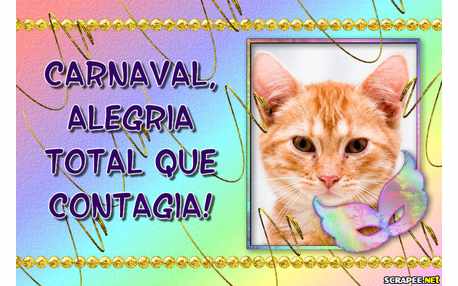 Moldura - Adoro Carnaval