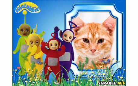 Moldura - Teletubbies
