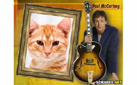 Moldura - Cantor Paul  Mccartney
