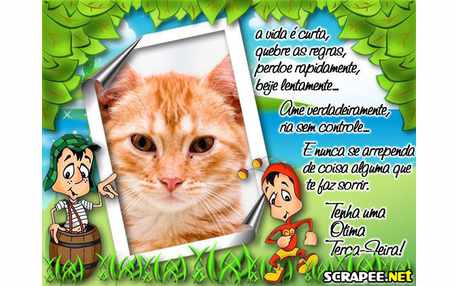 Moldura - Chaves E Chapolin Terca Feira