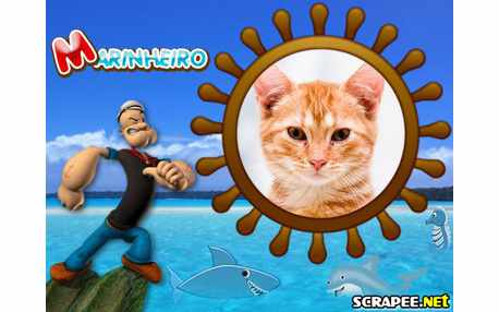 Moldura - Marinheiro Popeye