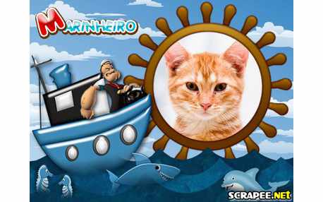 Moldura - Marinheiro