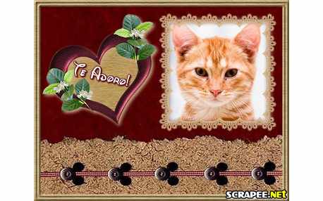 Moldura - Moldura Com Frase Te Adoro