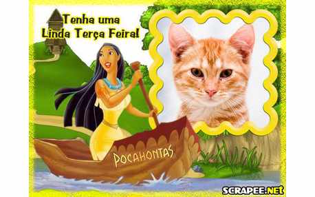 Moldura - Poca Hontas Terca Feira