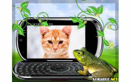 Moldura - Sapo Encima Do Celular