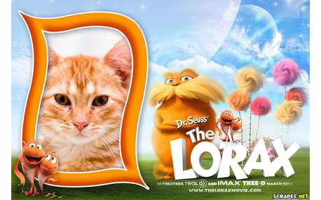 Moldura - Dr Seuss O Lorax