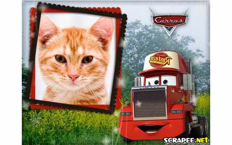 Moldura - Caminhao Do Filme Carros