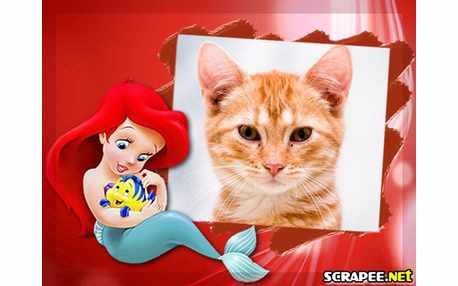 Moldura - Ariel A Pequena Sereia