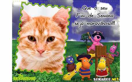 Moldura - Backyardigans Fim De Semana