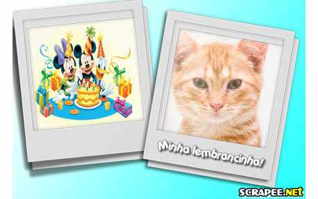 Moldura - Lembrabca De Aniversario Turma Do Mikey