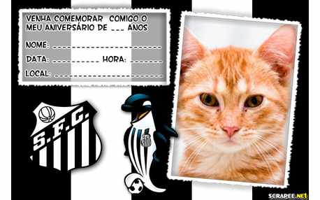 Moldura - Convite Do Santos