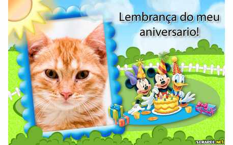 Moldura - Lembrancinha Disney Para Menino