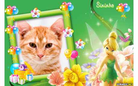 Moldura - Fada Sininho