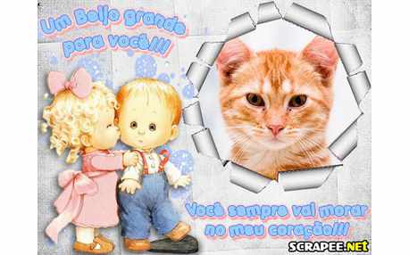 Moldura - Beijo Grande