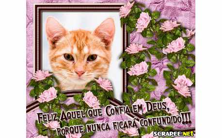 Moldura - Confianca Em Deus