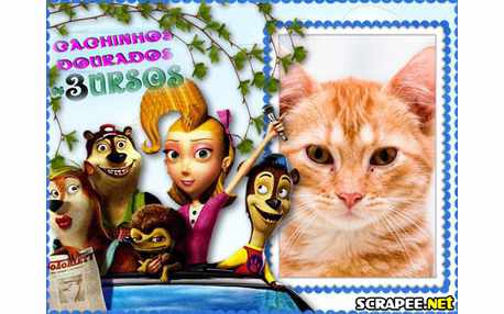 Moldura - Cachinhos Dourados E Os Tres Ursos