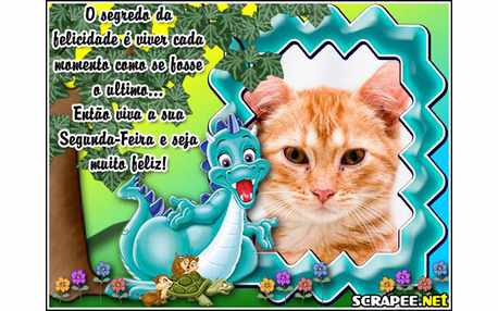 Moldura - Segunda Feira Tillie E Seu Dragaosinho