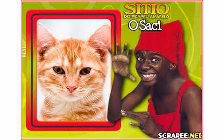 Moldura - Saci Do Sitio Do Picapau Amarelo