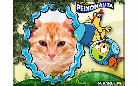 Moldura - Peixonauta