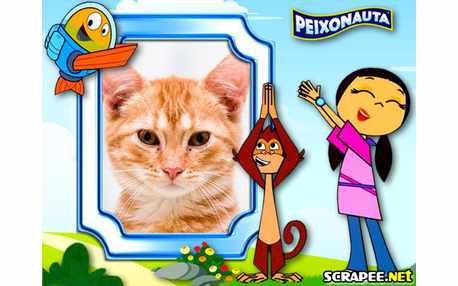 Moldura - Peixonauta Da Discovery Kids