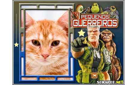 Moldura - Filme Pequenos Guerreiros
