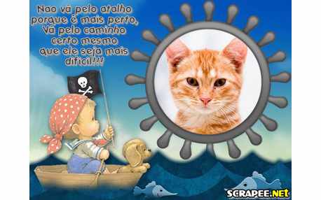 Moldura - Moldura Marinheiro Com Mensagemmarinheiro