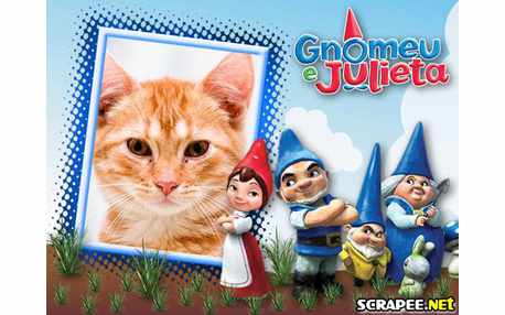 Moldura - Filme Gnomeu E Julieta