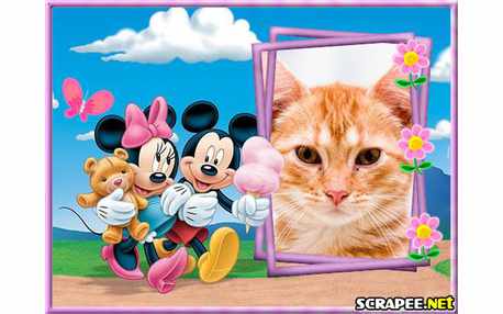 Moldura - Minie E Mikey
