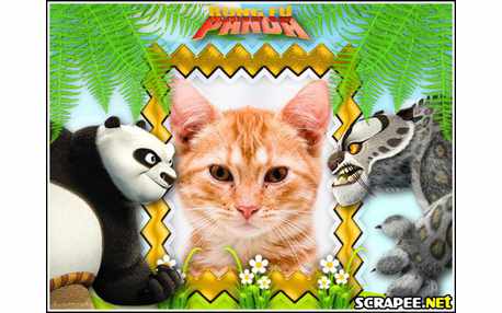 Moldura - Filme Kung Fu Panda