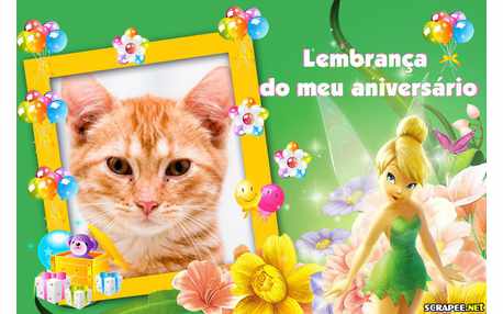 Moldura - Lembrancinha Da Sininho