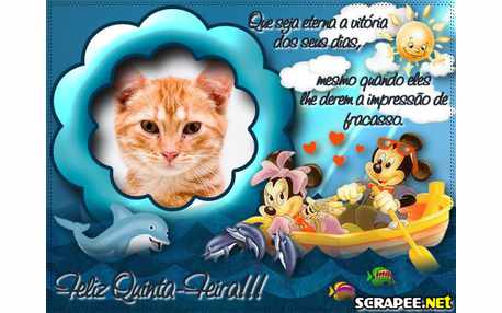 Moldura - Mikey Em Auto Mar