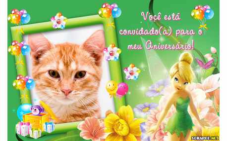 Moldura - Convite Sininho