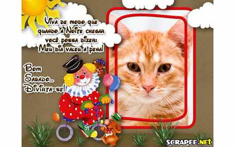 Moldura - Palhaco    Sabado