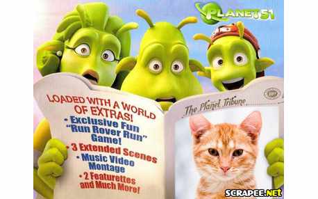 Moldura - Planeta 51